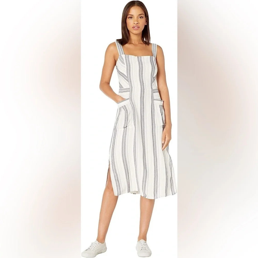 Splendid • Striped Midi Dress